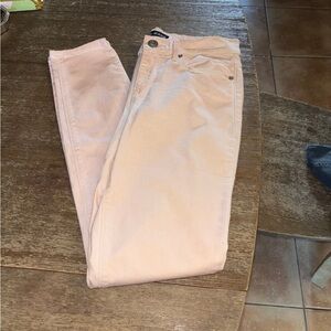 Express Women's Soft Pink Straight Leg Jeans